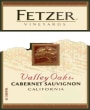 Fetzer Valley Oaks Cabernet Sauvignon 2003 Front Label