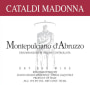 Cataldi Madonna Montepulciano d'Abruzzo 2014 Front Label