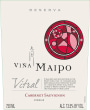 Vina Maipo Vitral Reserva Cabernet Sauvignon 2014 Front Label