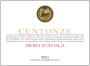 Centonze Sicilia Nero d'Avola 2010 Front Label