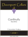 Davenport Cellars Continuity 2008 Front Label