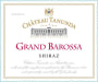 Chateau Tanunda Grand Barossa Shiraz 2011 Front Label