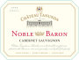 Chateau Tanunda Noble Baron Cabernet Sauvignon 2009 Front Label