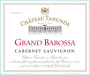Chateau Tanunda Grand Barossa Cabernet Sauvignon 2012 Front Label