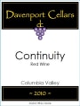 Davenport Cellars Continuity 2010 Front Label