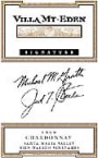 Villa Mt. Eden Signature Series Chardonnay 1999 Front Label