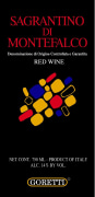 Goretti Sagrantino di Montefalco 2004 Front Label