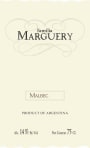 Casa Marguery Malbec 2012 Front Label