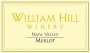 William Hill Napa Valley Merlot 1998 Front Label