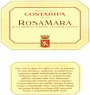 Costaripa Garda Lombardy Rosamara 2011 Front Label