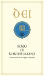 Dei Rosso di Montepulciano 2013 Front Label