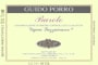 Guido Porro Vigna Lazzairasco Barolo 2007 Front Label