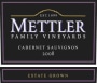 Mettler Family Vineyards Cabernet Sauvignon 2008 Front Label