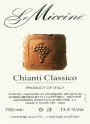 Le Miccine Chianti Classico 2009 Front Label