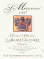 Le Miccine Chianti Classico Riserva Don Alberto 1997 Front Label