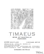 Ruggabellus Timaeus 2012 Front Label