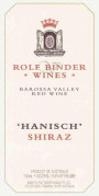 Rolf Binder Hanisch Shiraz 2006 Front Label
