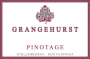 Grangehurst Stellenbosch Pinotage 2002 Front Label