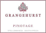 Grangehurst Stellenbosch Pinotage 2005 Front Label