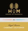 House Of Mandela Royal Reserve Cabernet Sauvignon 2012 Front Label