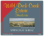 Wild Duck Creek Heathcote Springflat Shiraz 2010 Front Label