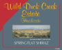 Wild Duck Creek Heathcote Springflat Shiraz 2006 Front Label
