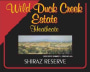 Wild Duck Creek Heathcote Reserve Shiraz 2009 Front Label