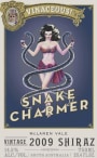 Vinaceous Snake Charmer Shiraz 2009 Front Label