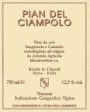 Montevertine Pian del Ciampolo 2013 Front Label