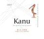 Kanu Kia-Ora Noble Late Harvest 2005 Front Label