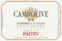 Paitin Barbera d'Alba Campolive 2011 Front Label