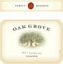 Oak Grove Reserve Viognier 2013 Front Label