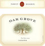 Oak Grove Reserve Viognier 2015 Front Label