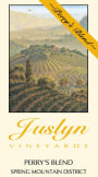 Juslyn Spring Mountain District Perry's Blend 2010 Front Label