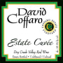 David Coffaro Estate Vineyard Cuvee 2015 Front Label