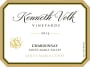 Kenneth Volk Santa Maria Cuvee Chardonnay 2013 Front Label