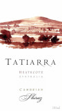 Tatiarra Cambrian Shiraz 2006 Front Label
