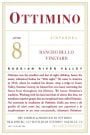Ottimino Ranch Bello Zinfandel 2010 Front Label