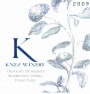 Knez Demuth Vineyard Pinot Noir 2009 Front Label