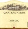 Chateau St. Jean Merlot 1999 Front Label