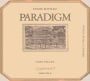 Paradigm Zinfandel 2000 Front Label