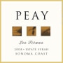 Peay Vineyards Les Titans Estate Syrah 2008 Front Label