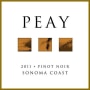 Peay Vineyards Pinot Noir 2011 Front Label