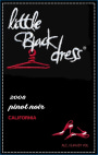 Little Black Dress Pinot Noir 2008 Front Label
