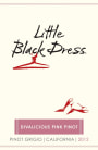 Little Black Dress Divalicious Pink Pinot Grigio 2012 Front Label