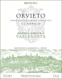 Barberani Orvieto Classico Secco 2012 Front Label