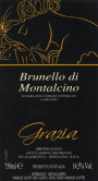 Il Bosco di Grazia Brunello di Montalcino Grazia 2011 Front Label
