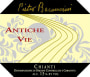 Pietro Beconcini Antiche Vie Chianti 2011 Front Label