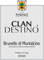 Pinino Brunello di Montalcino Clandestino 2005 Front Label