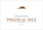 Poggio Al Sole Seraselva 2013 Front Label